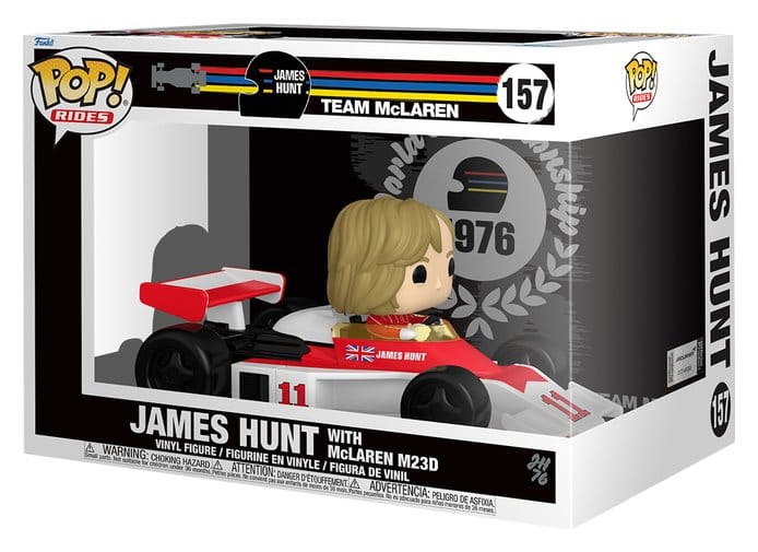 Formula 1 POP! Rides Super Deluxe Vinyl Figure McLaren- Hunt ('76) 15 cm
