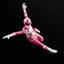 Power Rangers Furai Model Plastic Model Kit Pink Ranger 13 cm