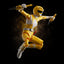 Power Rangers Furai Action Action Figure Yellow Ranger 13 cm