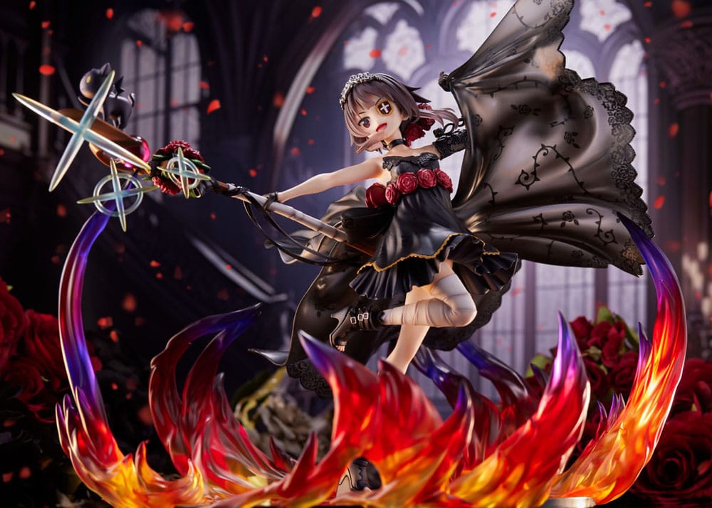 Konosuba God's blessing on this wonderful world! PVC Statue 1/7 Megumin the Black Rose Dress Ver. 28 cm