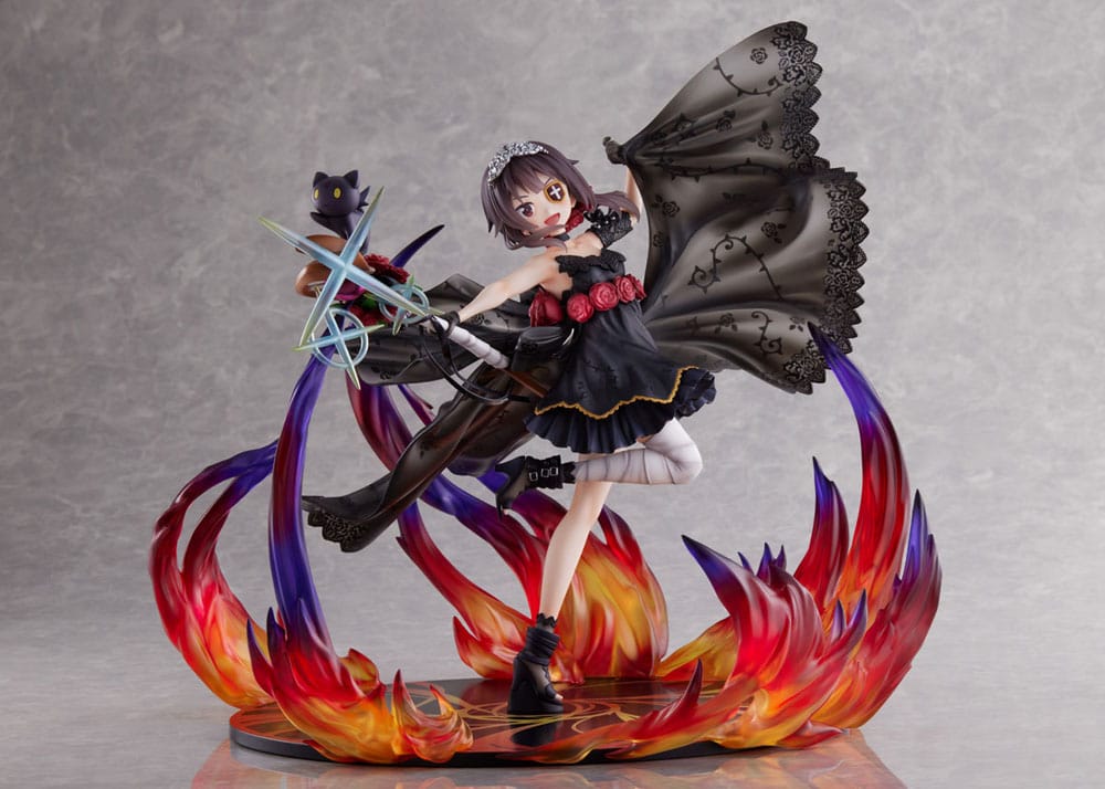 Konosuba God's blessing on this wonderful world! PVC Statue 1/7 Megumin the Black Rose Dress Ver. 28 cm