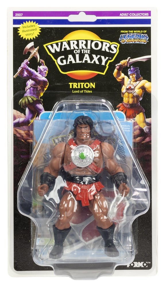 Legends of Dragonore: Warriors of the Galaxy Wave 3 Action Figure Triton 14 cm