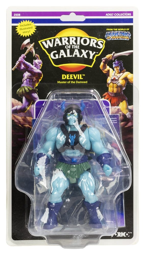 Legends of Dragonore: Warriors of the Galaxy Wave 3 Action Figure Deevil (Glow in the Dark) 14 cm