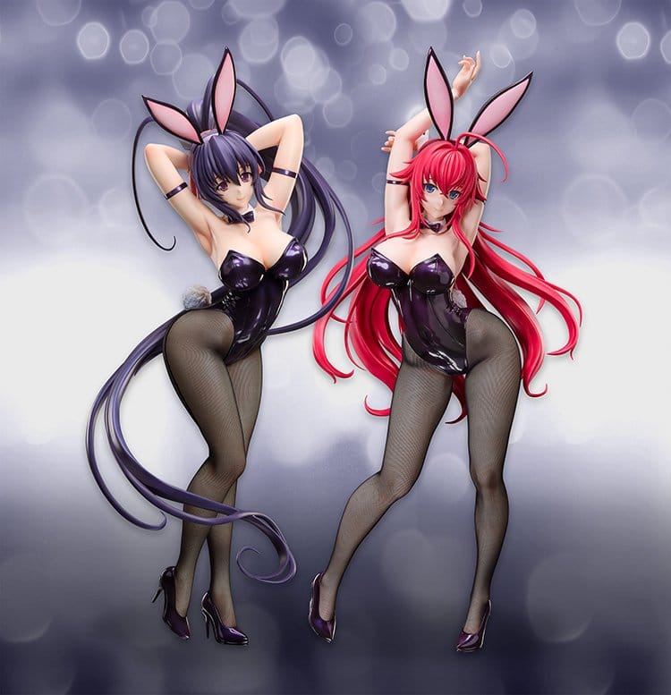 High School DxD HERO PVC Figure 1/3 Akeno Himejima: Bunny Ver. 65 cm