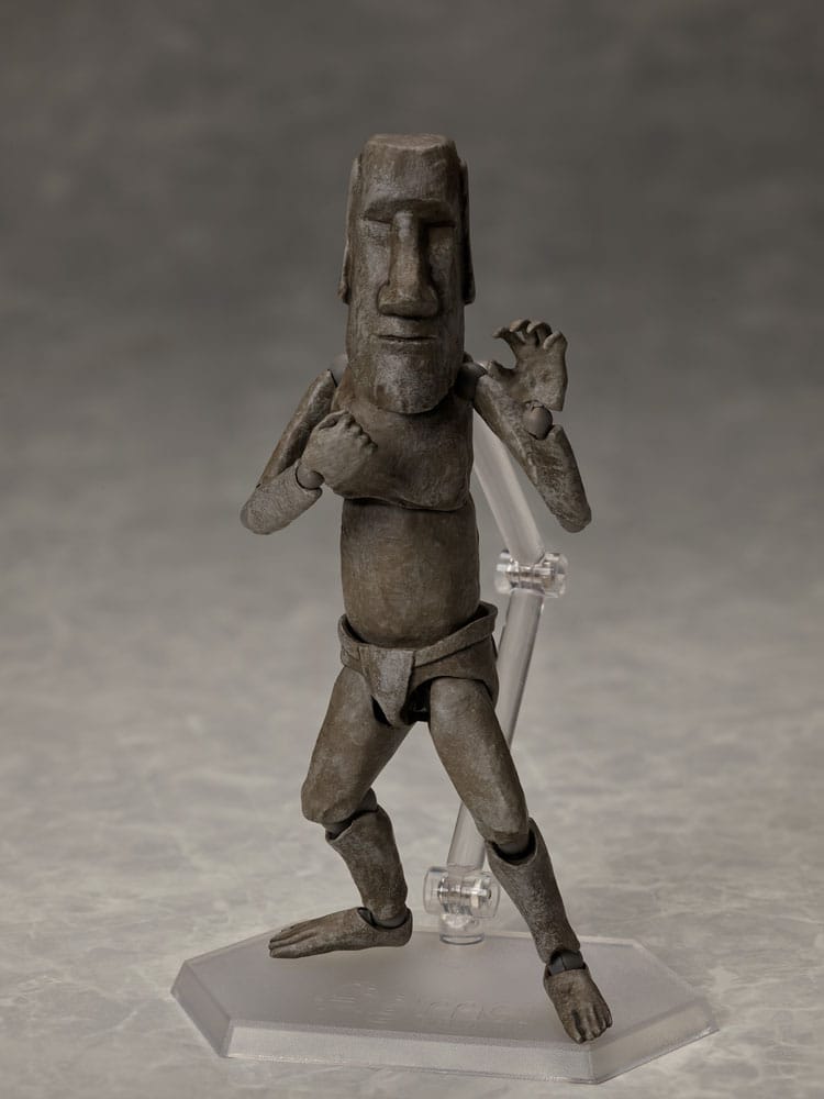 The Table Museum Figma Action Figure Moai 14 cm