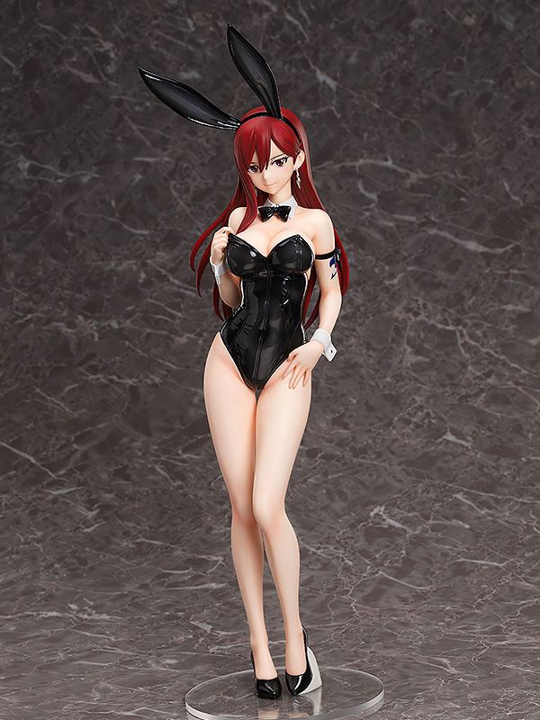 Fairy Tail PVC Statue 1/4 Erza Scarlet Bare Leg Bunny Ver. 48 cm
