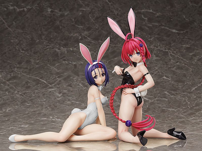 To Love-Ru Darkness Statue PVC 1/4 Mea Kurosaki: Bare Leg Bunny Ver. 33 cm