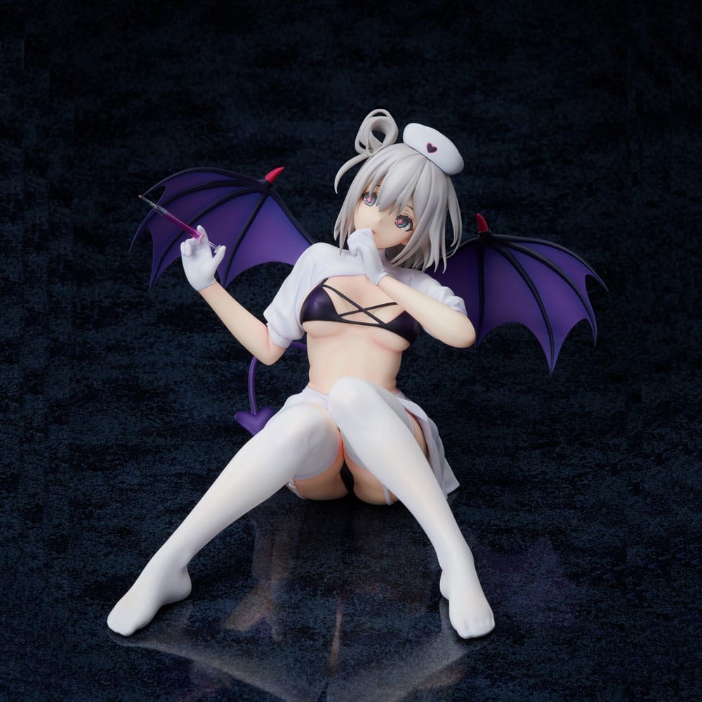 Azur Lane PVC Statue 1/4 Manchester: Midnight Devil in White 18 cm