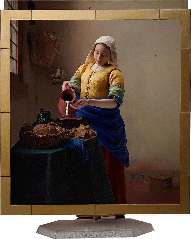 The Table Museum Figma Action Figure The Milkmaid by Vermeer 14 cm