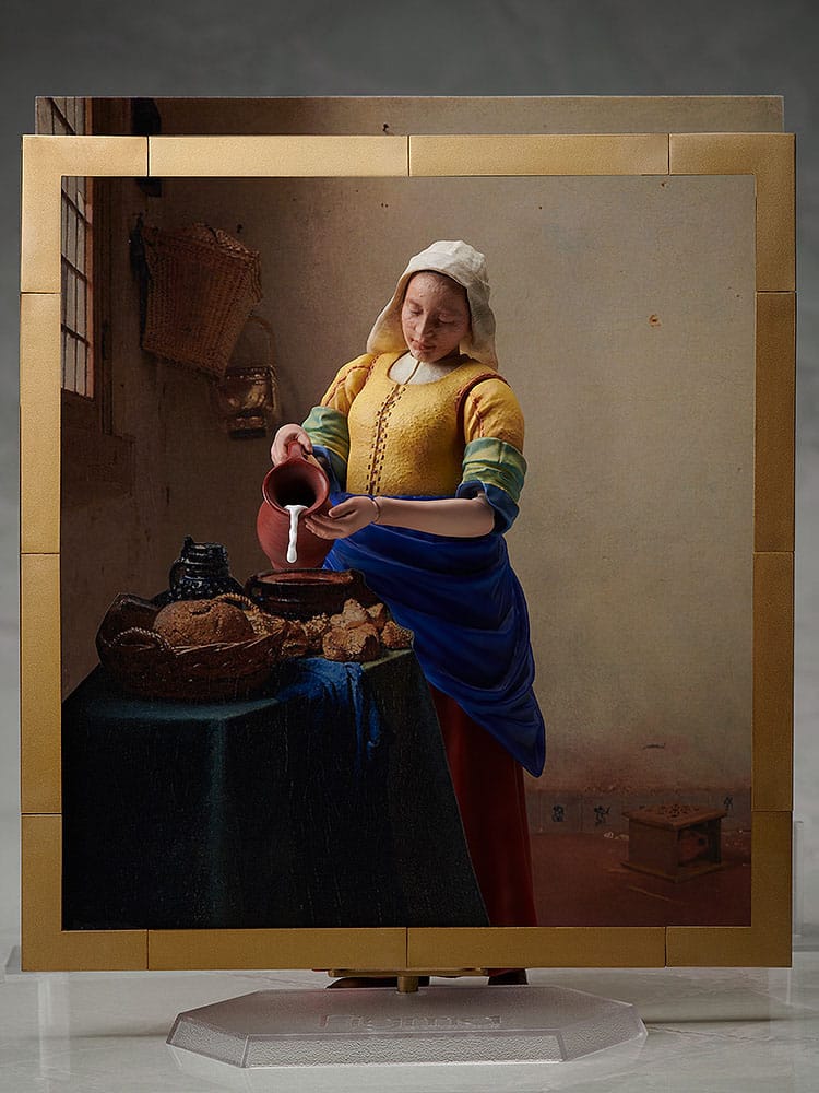 The Table Museum Figma Action Figure The Milkmaid by Vermeer 14 cm