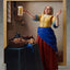 The Table Museum Figma Action Figure The Milkmaid by Vermeer 14 cm