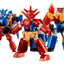 Getter Robo G Action Figure 3-Pack Dynamic Change Getter Robo G 13 cm