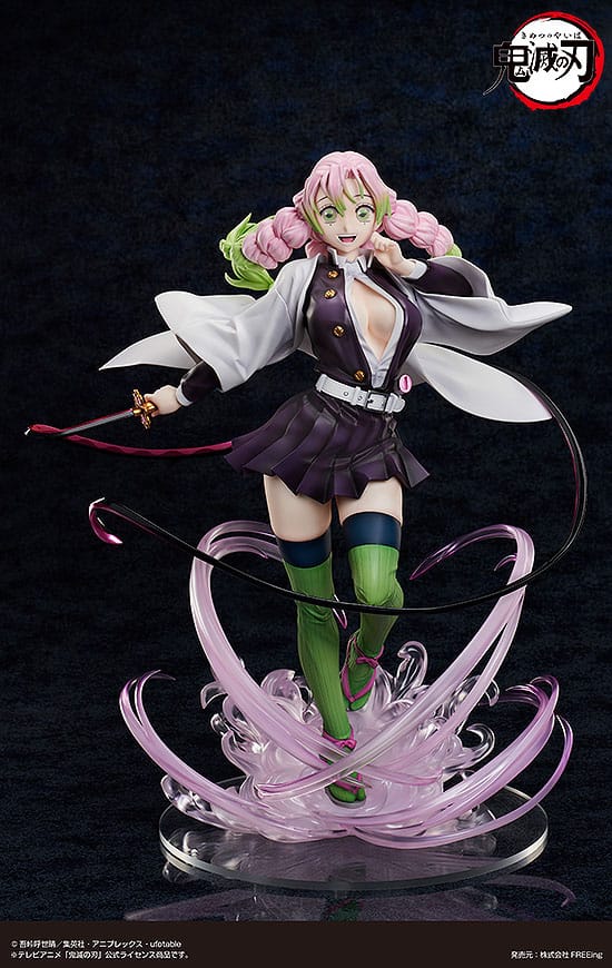 Demon Slayer: Kimetsu no Yaiba PVC Statue 1/4 Mitsuri Kanroji Deluxe Edition 41 cm