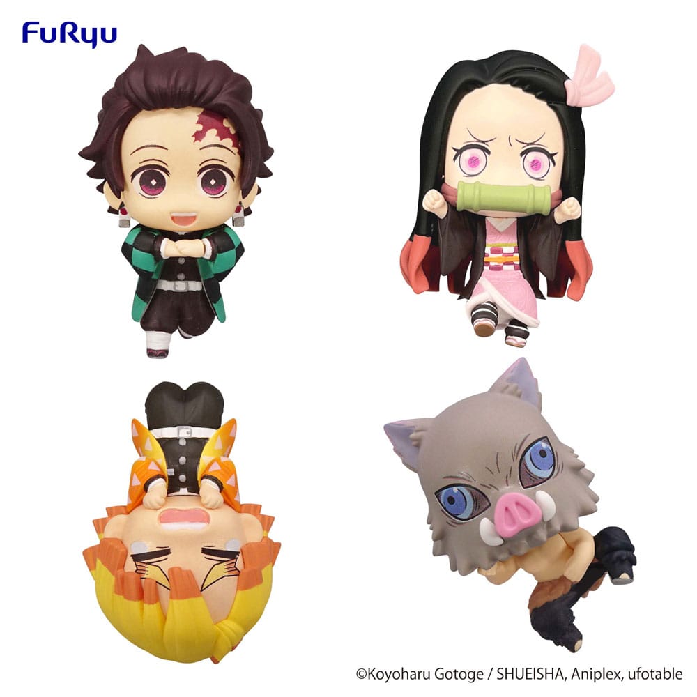 Demon Slayer: Kimetsu no Yaiba Chokotto Hikkake PVC Statues Petit 1 4 cm