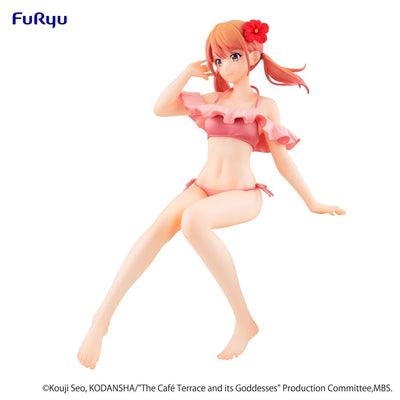 The Café Terrace and Its Goddesses Noodle Stopper PVC Statue Riho Tsukishima 14 cm