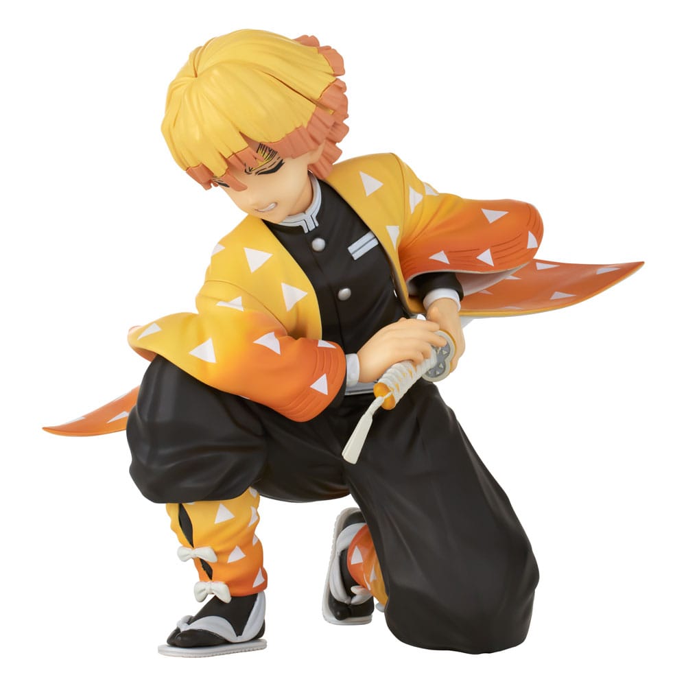 Demon Slayer: Kimetsu no Yaiba Noodle Stopper PVC Statue Zenitsu Agatsuma 10 cm - Damaged packaging