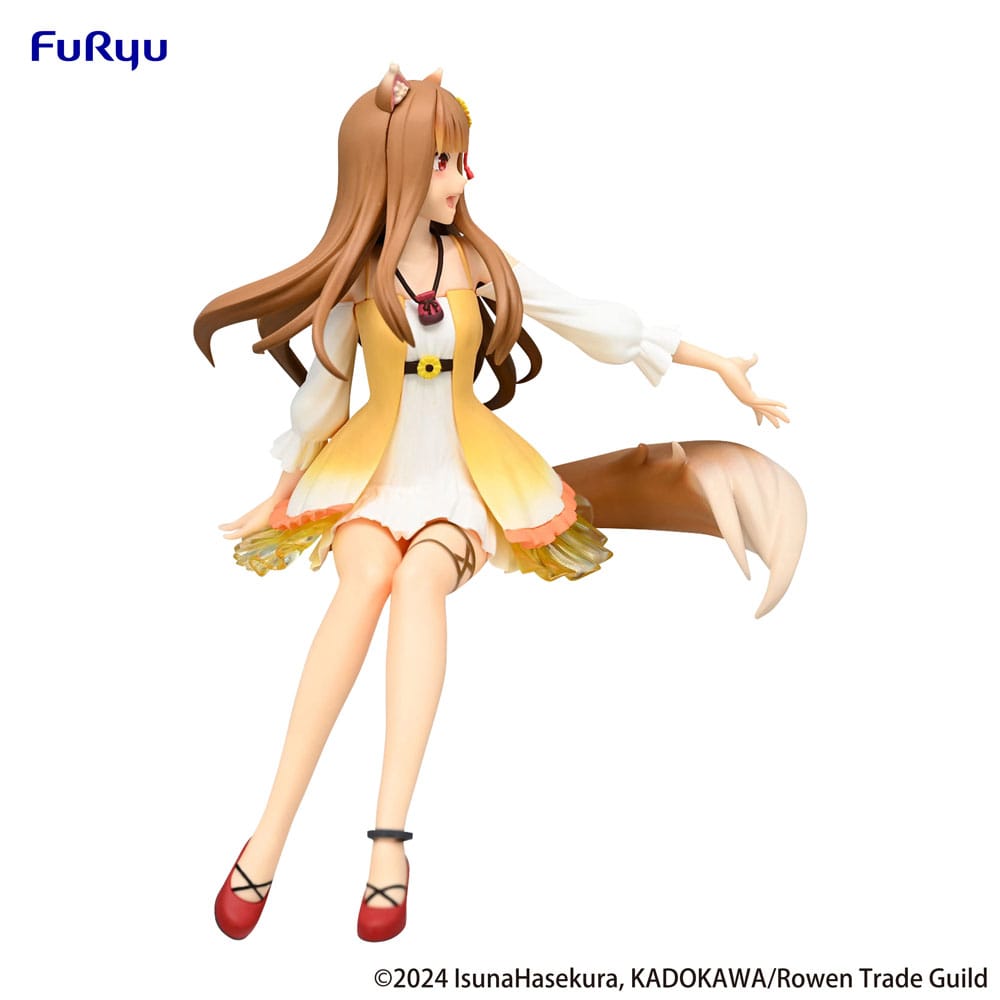 Spice and Wolf Noodle Stopper PVC Statue Holo Sunflower Dress Ver. 17 cm