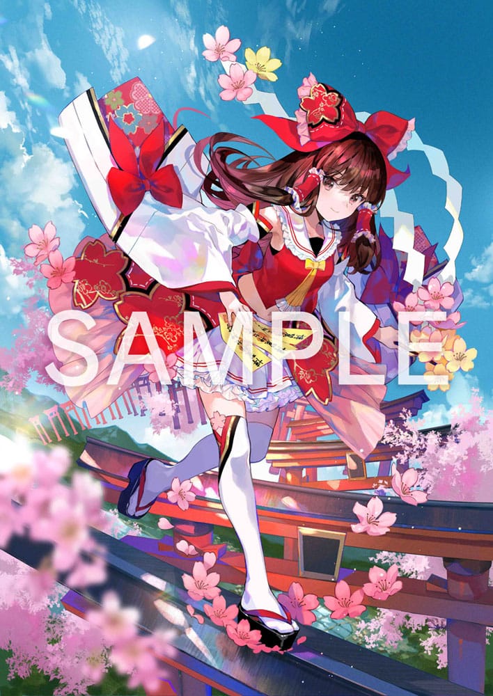 Touhou Project Statue 1/7 Reimu Hakurei Illustration by Fuzichoco 22 cm