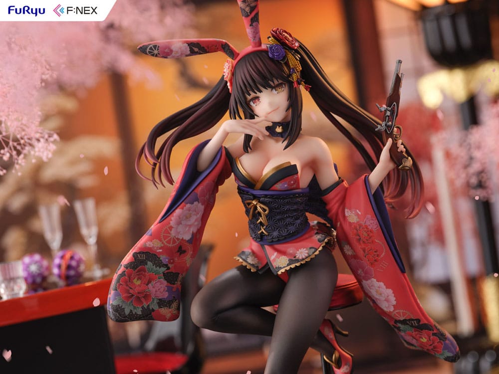 Date A Live V F:NEX PVC Statue 1/7 Kurumi Tokisaki Wa-bunny 27 cm