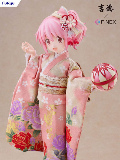 Puella Magi Madoka Magica F:NEX PVC Statue 1/4 Rebellion Madoka Kaname Japanese Doll 43 cm