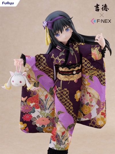 Puella Magi Madoka Magica F:NEX PVC Statue 1/4 Rebellion Homura Akemi Japanese Doll 45 cm