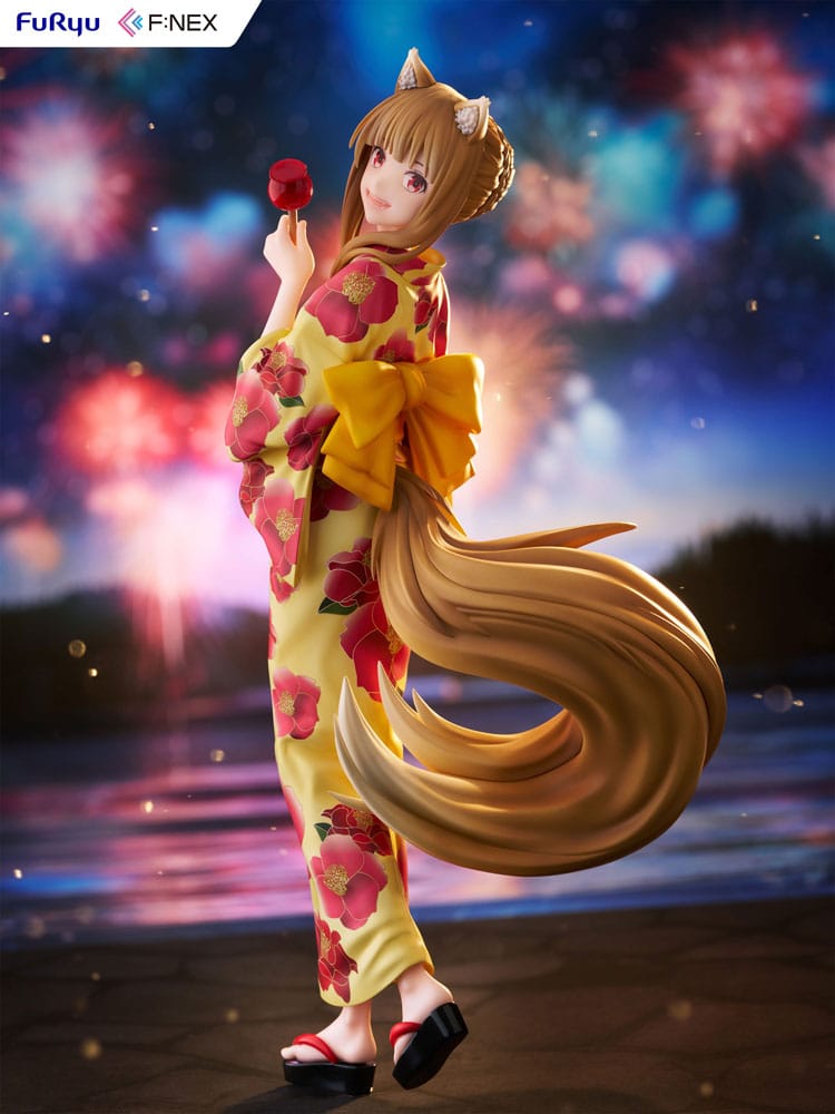 Spice and Wolf PVC Statue 1/7 Holo Yukata Ver. 23 cm