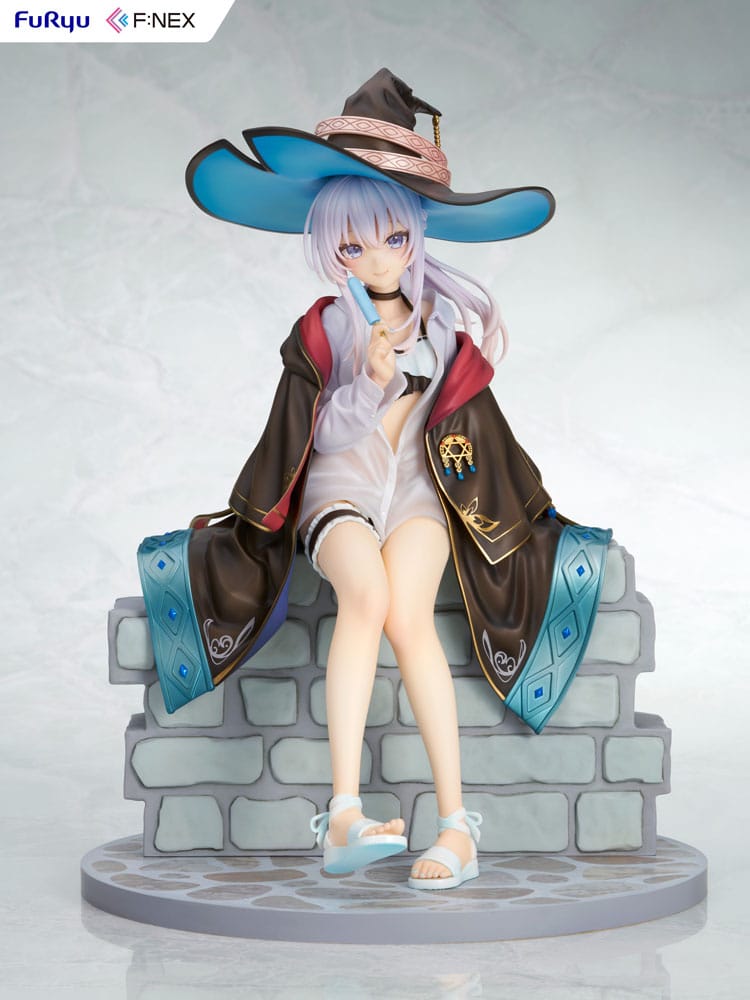 Wandering Witch: The Journey of Elaina F:NEX PVC Statue 1/7 Elaina Summer Vacation Ver. 22 cm