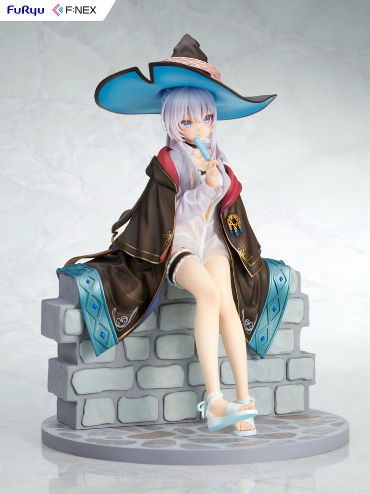 Wandering Witch: The Journey of Elaina F:NEX PVC Statue 1/7 Elaina Summer Vacation Ver. 22 cm