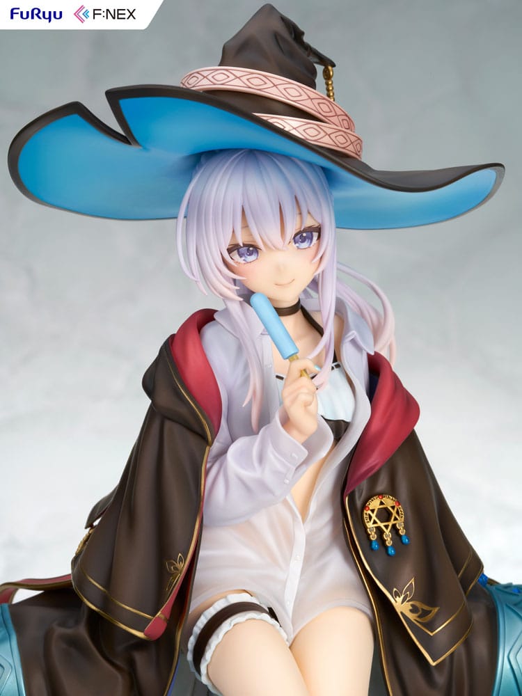 Wandering Witch: The Journey of Elaina F:NEX PVC Statue 1/7 Elaina Summer Vacation Ver. 22 cm