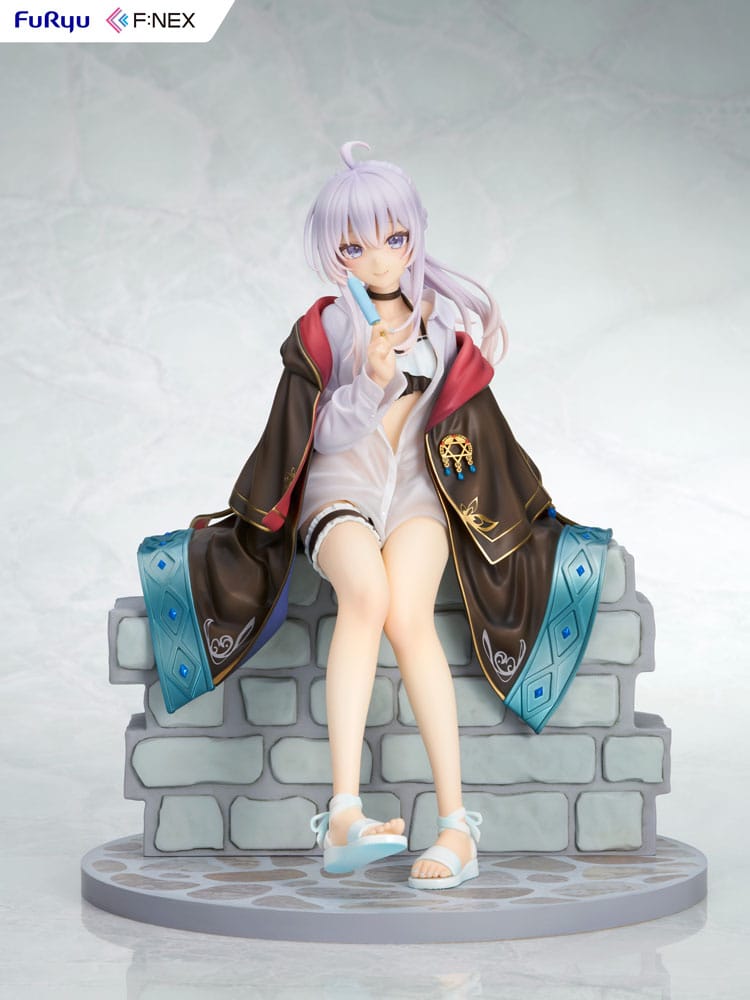 Wandering Witch: The Journey of Elaina F:NEX PVC Statue 1/7 Elaina Summer Vacation Ver. 22 cm