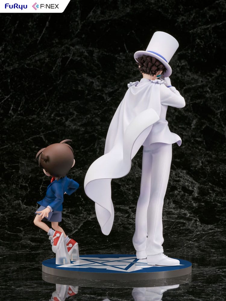 Case Closed F:NEX PVC Statue 1/7 Conan Edogawa & Kid the Phantom Thief 29 cm