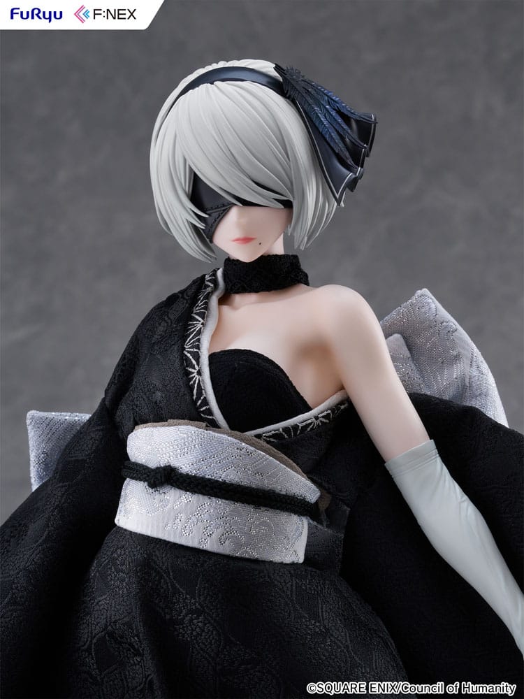 Nier: Automata Ver1.1a F:Nex PVC Statue 1/4 2B Japanese Doll 43 cm