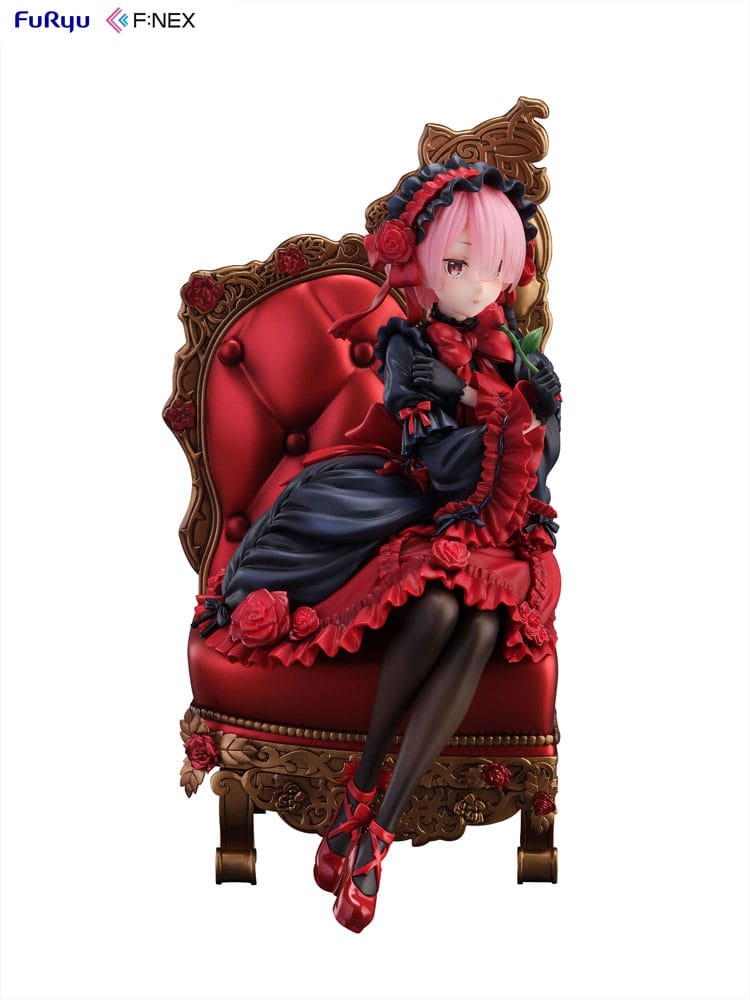Re:ZERO -Starting Life in Another World F:NEX PVC Statue 1/7 Ram Gothic Ver. 20 cm  - Damaged packaging