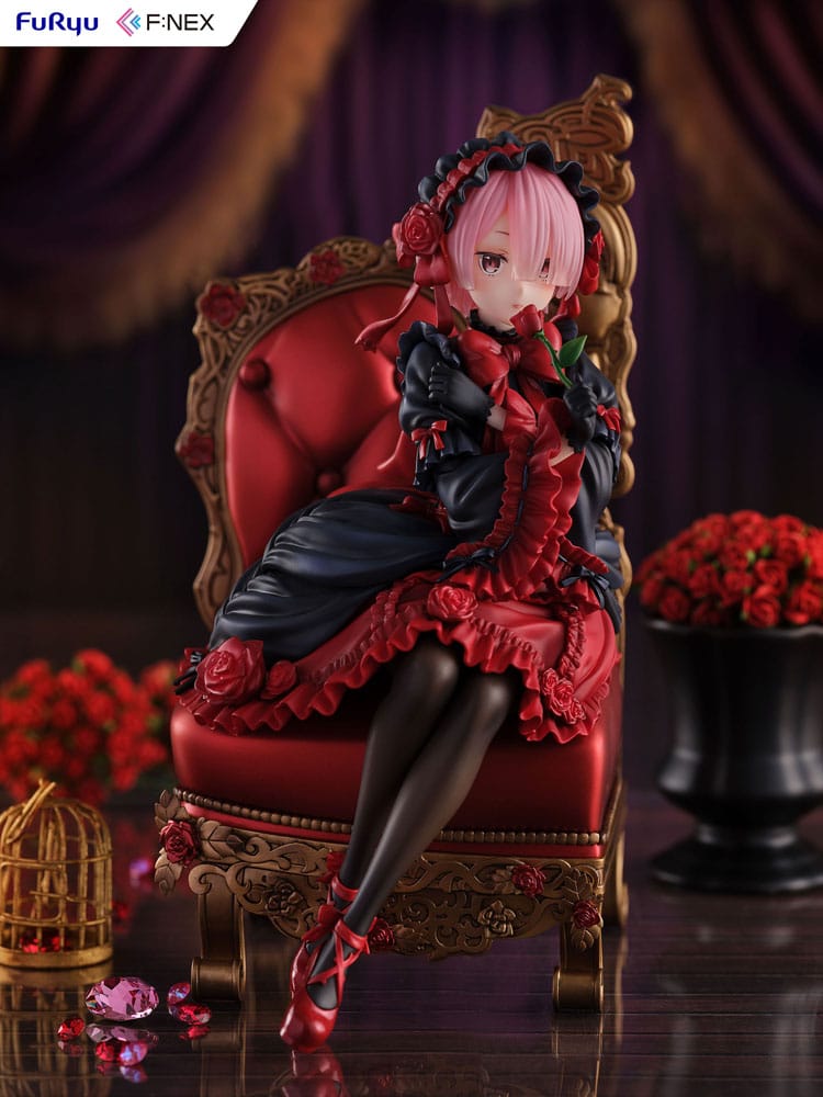 Re:ZERO -Starting Life in Another World F:NEX PVC Statue 1/7 Ram Gothic Ver. 20 cm  - Damaged packaging