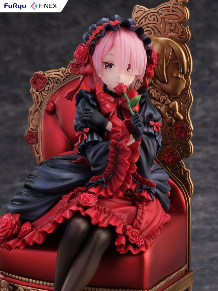 Re:ZERO -Starting Life in Another World F:NEX PVC Statue 1/7 Ram Gothic Ver. 20 cm  - Damaged packaging