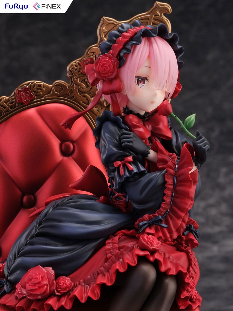 Re:ZERO -Starting Life in Another World F:NEX PVC Statue 1/7 Ram Gothic Ver. 20 cm