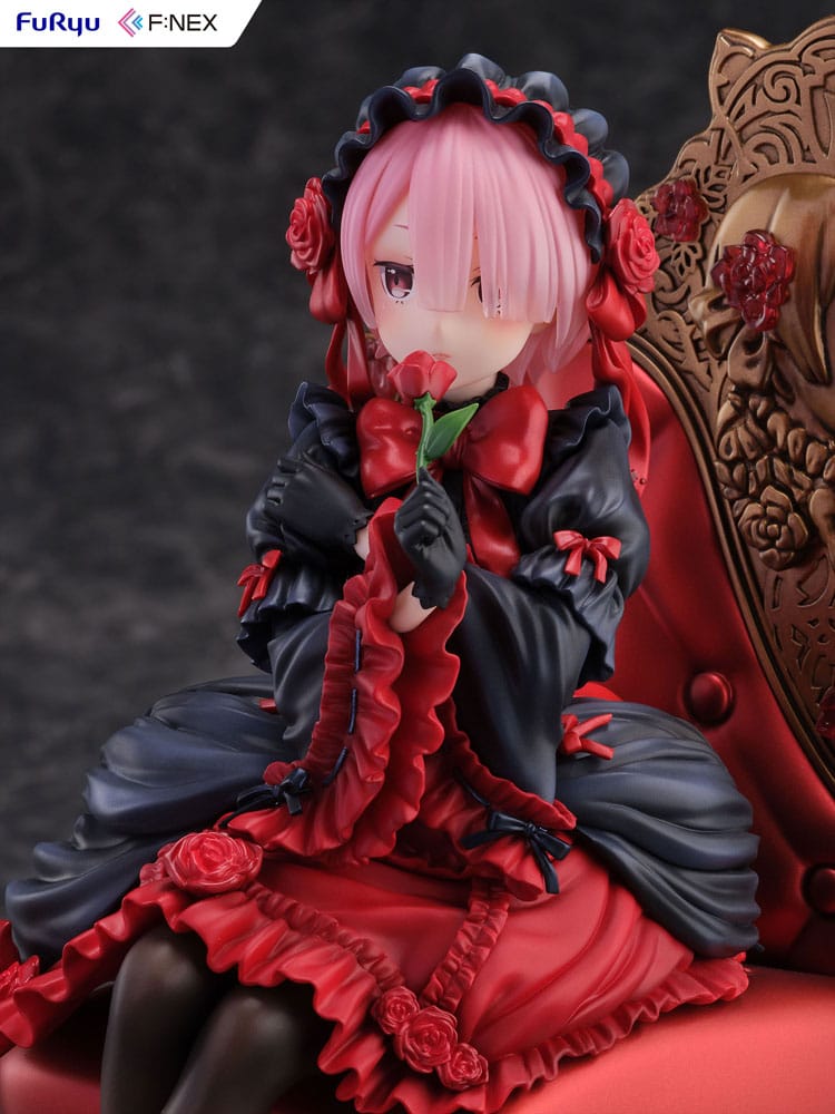 Re:ZERO -Starting Life in Another World F:NEX PVC Statue 1/7 Ram Gothic Ver. 20 cm  - Damaged packaging