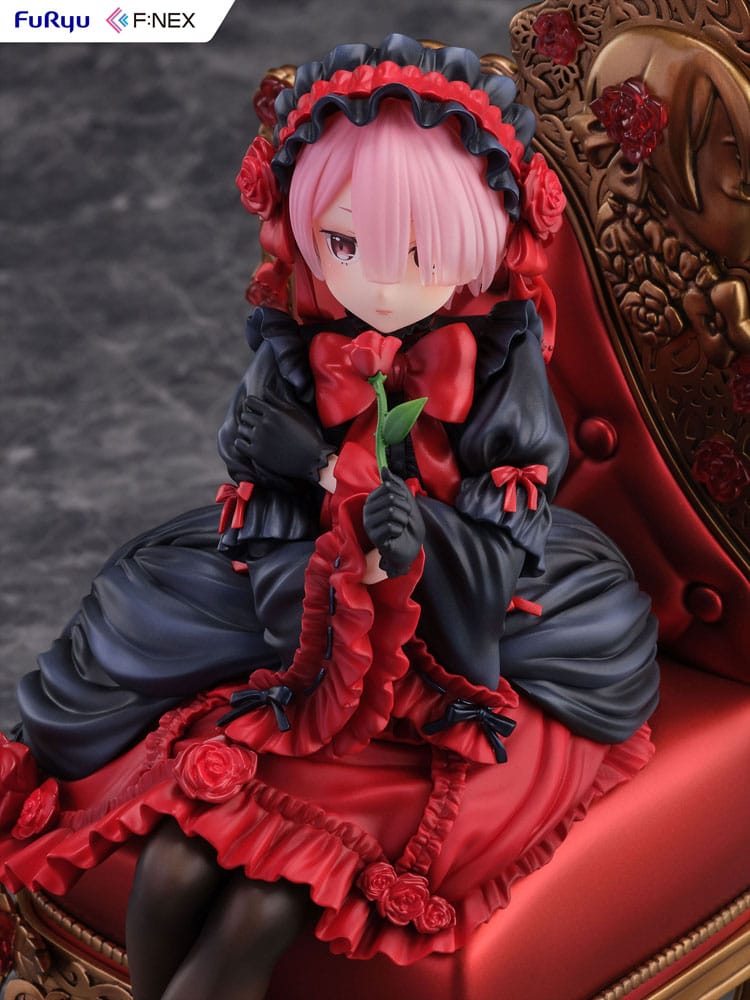 Re:ZERO -Starting Life in Another World F:NEX PVC Statue 1/7 Ram Gothic Ver. 20 cm  - Damaged packaging