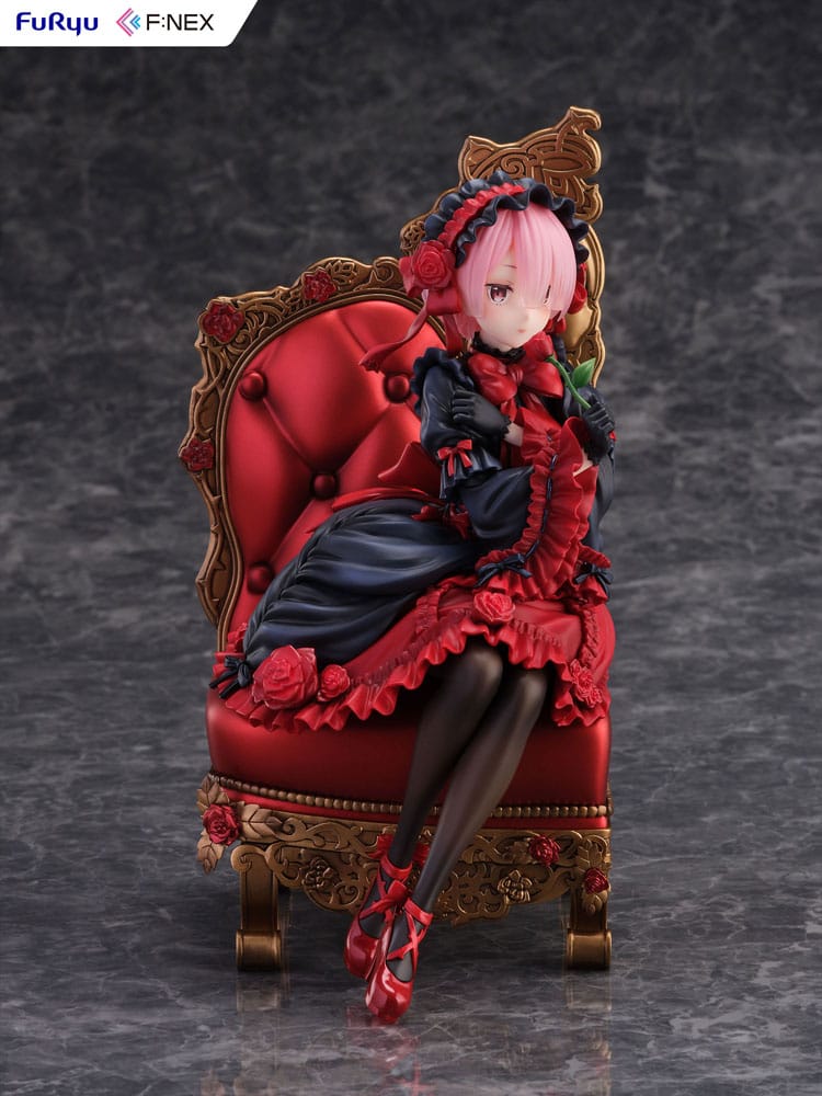 Re:ZERO -Starting Life in Another World F:NEX PVC Statue 1/7 Ram Gothic Ver. 20 cm  - Damaged packaging