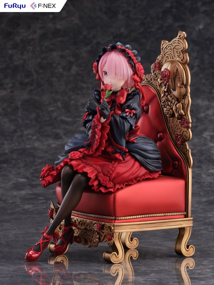 Re:ZERO -Starting Life in Another World F:NEX PVC Statue 1/7 Ram Gothic Ver. 20 cm  - Damaged packaging