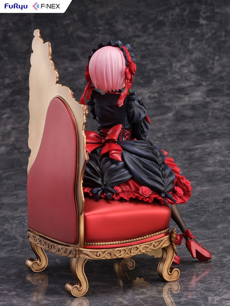 Re:ZERO -Starting Life in Another World F:NEX PVC Statue 1/7 Ram Gothic Ver. 20 cm