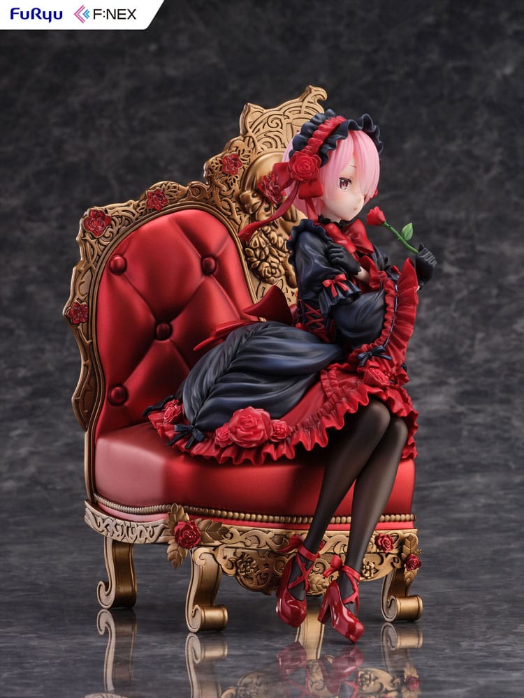 Re:ZERO -Starting Life in Another World F:NEX PVC Statue 1/7 Ram Gothic Ver. 20 cm  - Damaged packaging