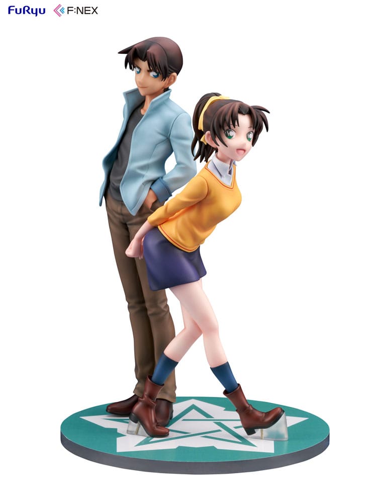 Case Closed F:NEX PVC Statue 1/7 Heiji Hattori &amp; Kazuha Toyama 26 cm