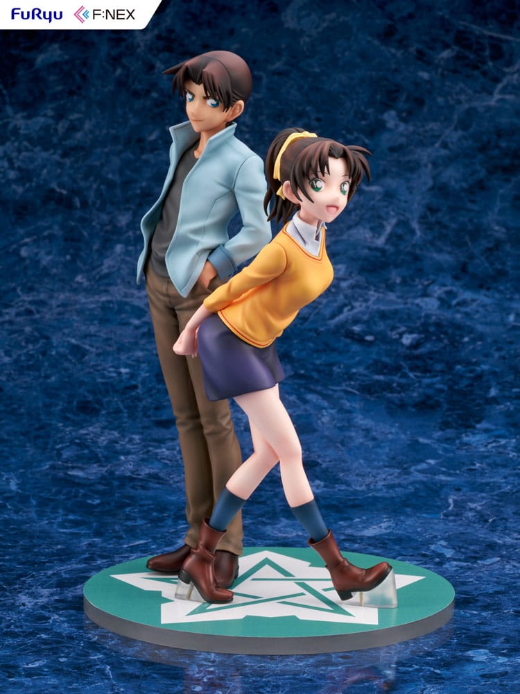 Case Closed F:NEX PVC Statue 1/7 Heiji Hattori &amp; Kazuha Toyama 26 cm