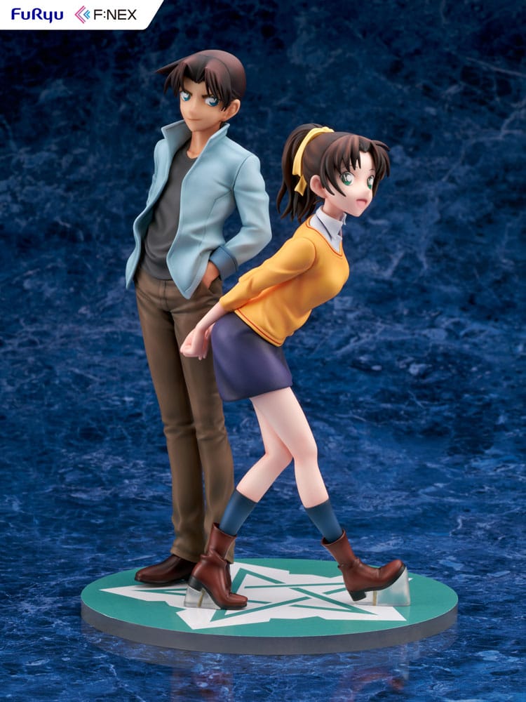 Case Closed F:NEX PVC Statue 1/7 Heiji Hattori &amp; Kazuha Toyama 26 cm