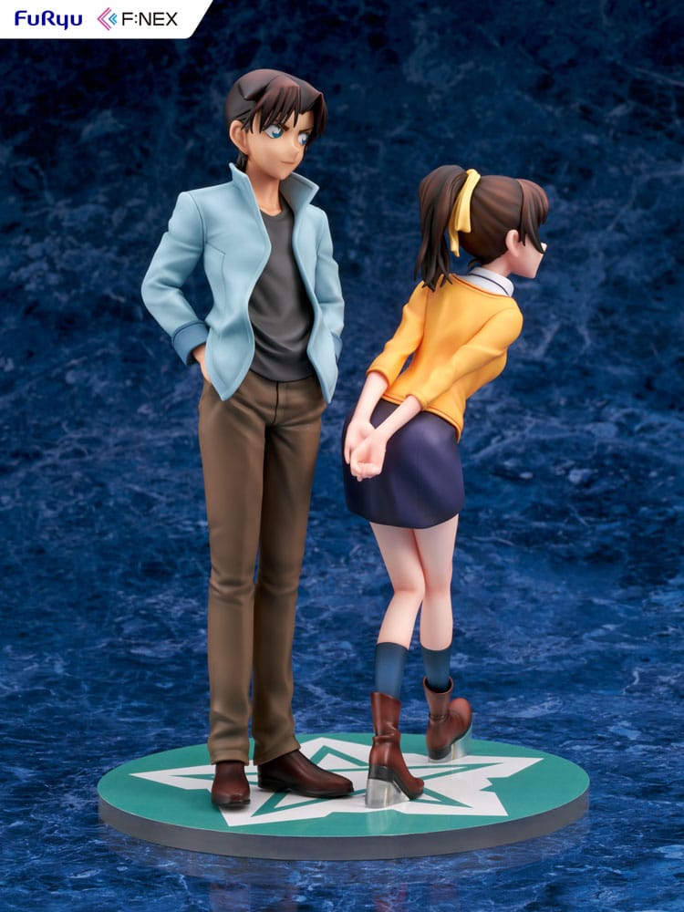 Case Closed F:NEX PVC Statue 1/7 Heiji Hattori &amp; Kazuha Toyama 26 cm