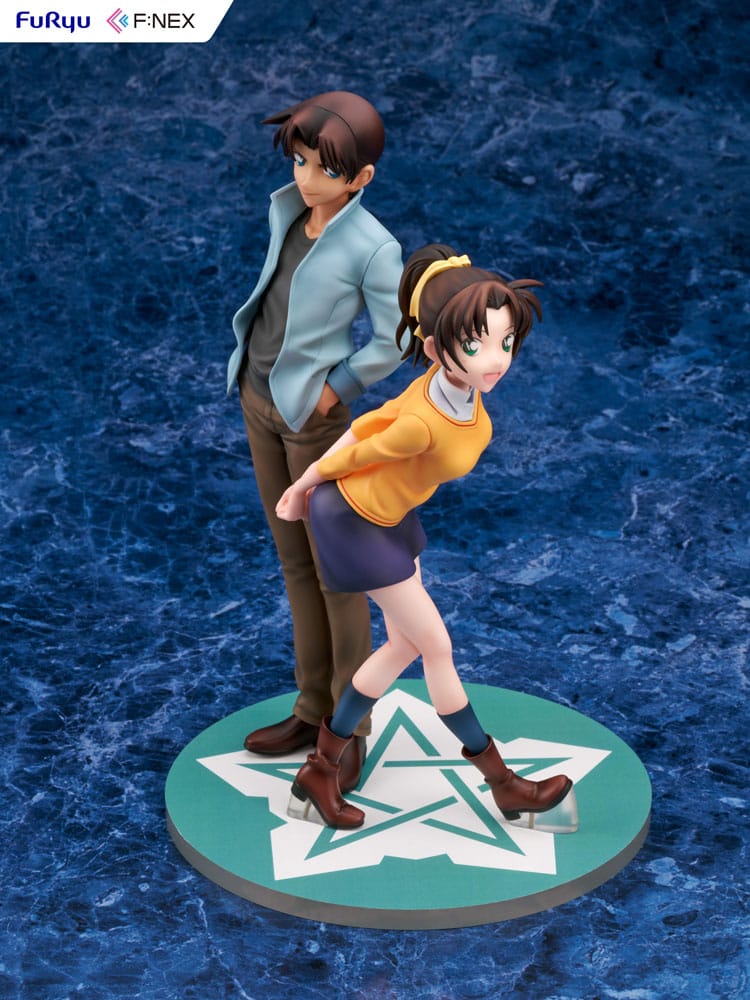 Case Closed F:NEX PVC Statue 1/7 Heiji Hattori &amp; Kazuha Toyama 26 cm