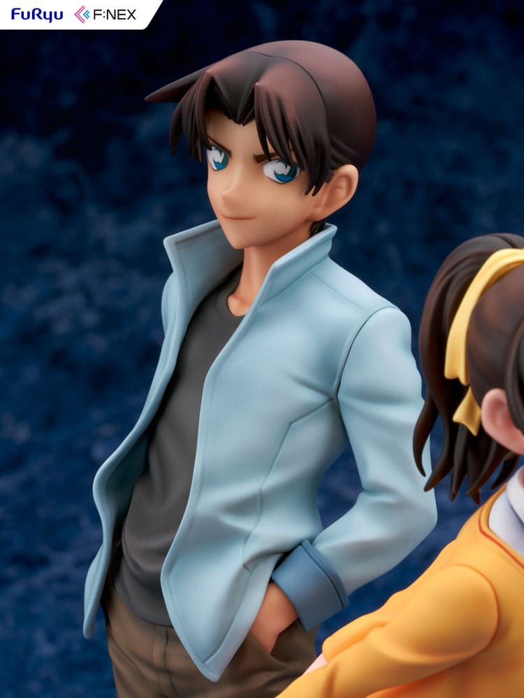 Case Closed F:NEX PVC Statue 1/7 Heiji Hattori &amp; Kazuha Toyama 26 cm