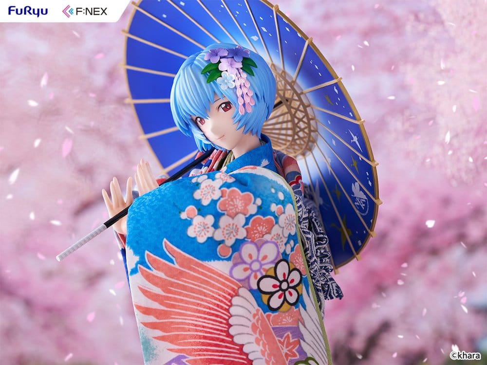 Evangelion F:NEX Japanese Doll 1/4 Ayanami Rei 45 cm
