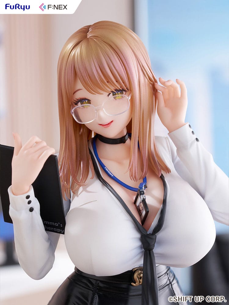 Goddess of Victory: Nikke F:Nex PVC Statue 1/7 Emma Office Therapy 25 cm